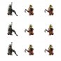 Jango Fett VS Gamorrean Minifigures Lego Compatible Boba Fett's T