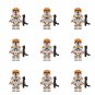 9pcs Commander Cody Minifigures Lego Compatible The Clone Wars Set
