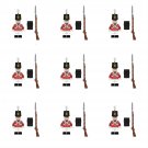 9pcs British Fusilier Soldiers Minifigures Lego Compatible British Arm