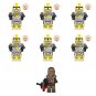 327th ARC Trooper Chewbacca Minifigures Lego Compatible New Star Wars