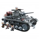 Germany Pz.kpfw.&acirc;…&cent; Ausf.F Tank Minifigures Lego Compatible