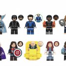 Super Strange Black Bolt Mister Fantastic Minifigures Lego Compatible