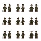 18pcs American army Combat medic WW2 Minifigures Lego Compatible Toy
