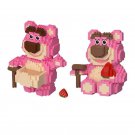 2Pcs Big Pink Bear Minifigures Lego Compatible Zoon Set