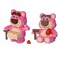2Pcs Big Pink Bear Minifigures Lego Compatible Zoon Set