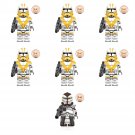 13th Battalion Commander Wolffe Minifigures Lego Compatible Star Wars