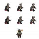 4-Lom Boba Fett Bounty Hunter Minifigures Lego Compatible Star Wars Se