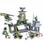 Military Base Radar Base Helicopter Base Minifigures Lego Compatible T