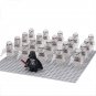 21pcs Transparent Imperial Stormtrooper Darth Vader Minifigures Lego C