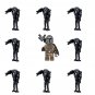 Super Battle Droid VS The Mandalorian Minifigures Lego Compatible Star