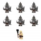 7pcs Azog Orcish Minifigures Lego Compatible Hobbits Sets