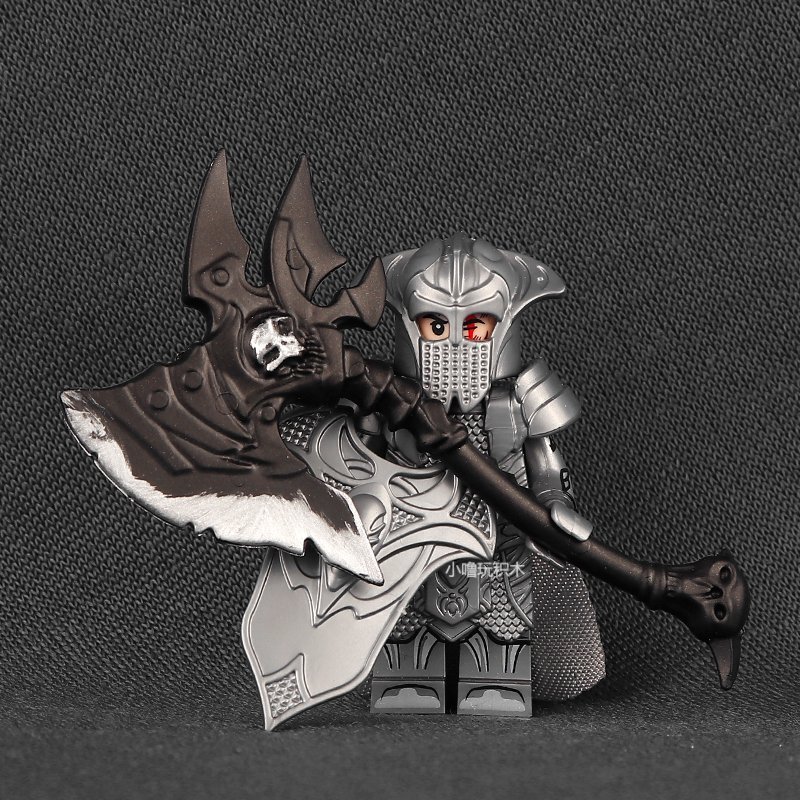Giant Axe Mithril Warrior Minifigures Lego Compatible movie Minifigure