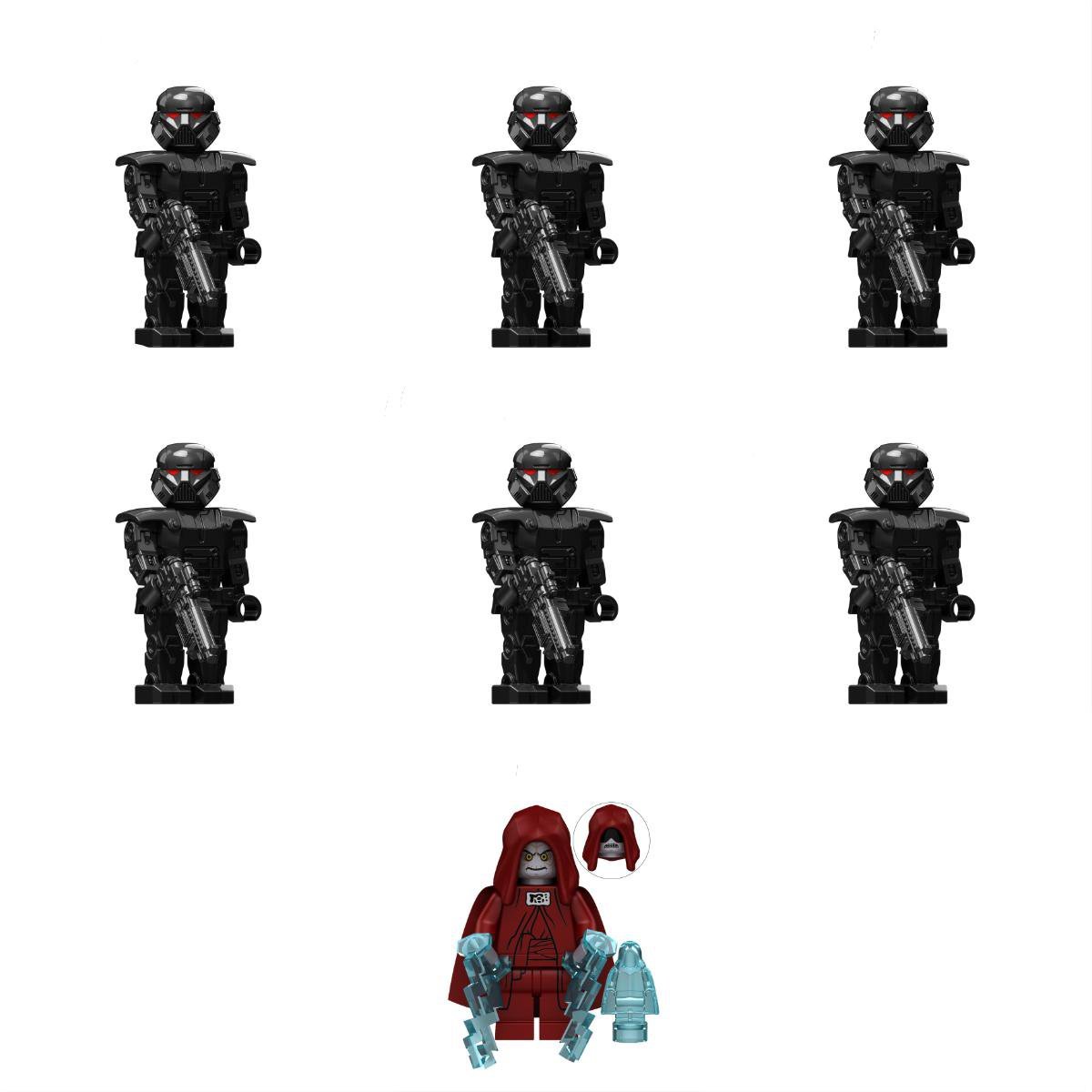 Dark Trooper Sheev Palpatine Minifigures Lego Compatible Star Wars Set