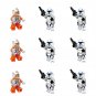 Rebel Troopers pilot VS Clone Troopers Rex Minifigures Lego Compatible