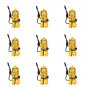 9pcs Chemical defence crops Minifigures Lego Compatible Military Set