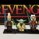 Star Wars Mundo Ahsoka Tano Master Yoda Minifigures Lego Compatible Je