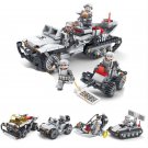 4in1 FiELD Army SWAT Minifigures Lego Compatible City Police Set