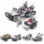 4in1 FiELD Army SWAT Minifigures Lego Compatible City Police Set