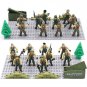 WW2 Big America Armed Forces base Minifigures Lego Compatible Toy