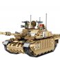 Britain Challenger II MBT-80 Tank Minifigures Lego Compatible contempo