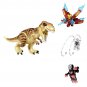 Tyrannosaurus Rex Vs Iron Man Anti-Venom War Machine Minifigures Lego