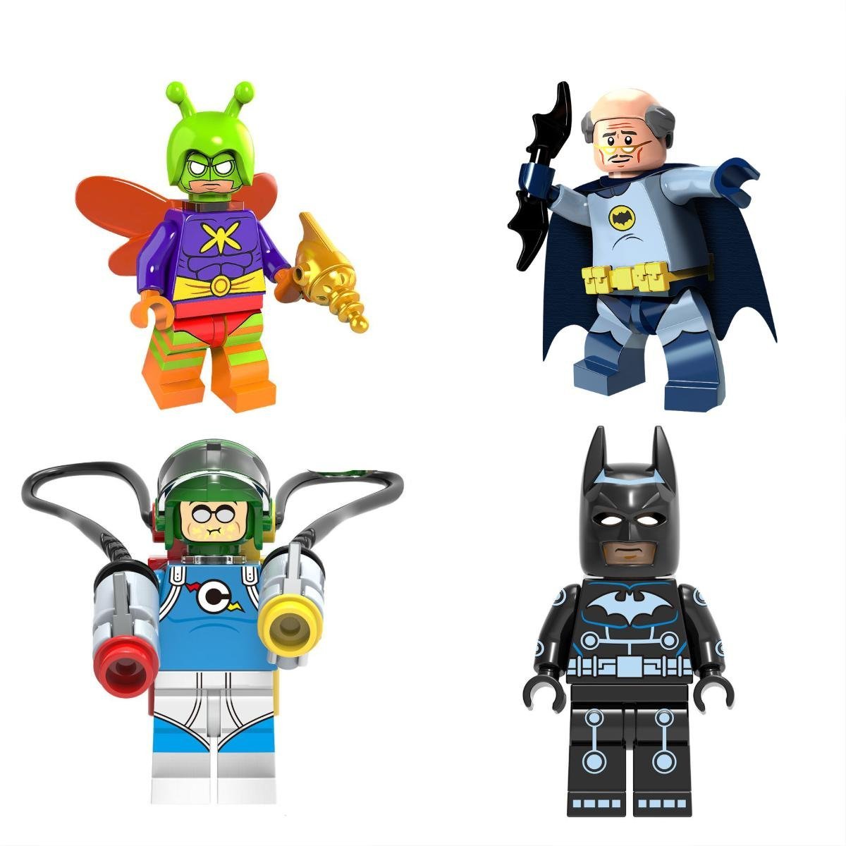 Killer Moth Batman Condiment king Minifigures Lego Compatible New Batm