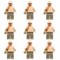 9pcs Mutant Leader Shift Minifigures Lego Compatible DC Super Heroes S