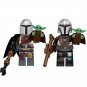 2Set The Mandalorian Grogu Minifigures Lego Compatible Toy