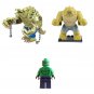 3Pcs Killer Croc Minifigures Lego Compatible Supervillain Set