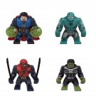 Big Doctor Strange Blue Spider-Man Deadpool Minifigures Lego Compatibl