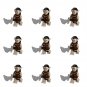 9pcs Uruk-hai Erech Minifigures Lego Compatible The Lord of the Rings