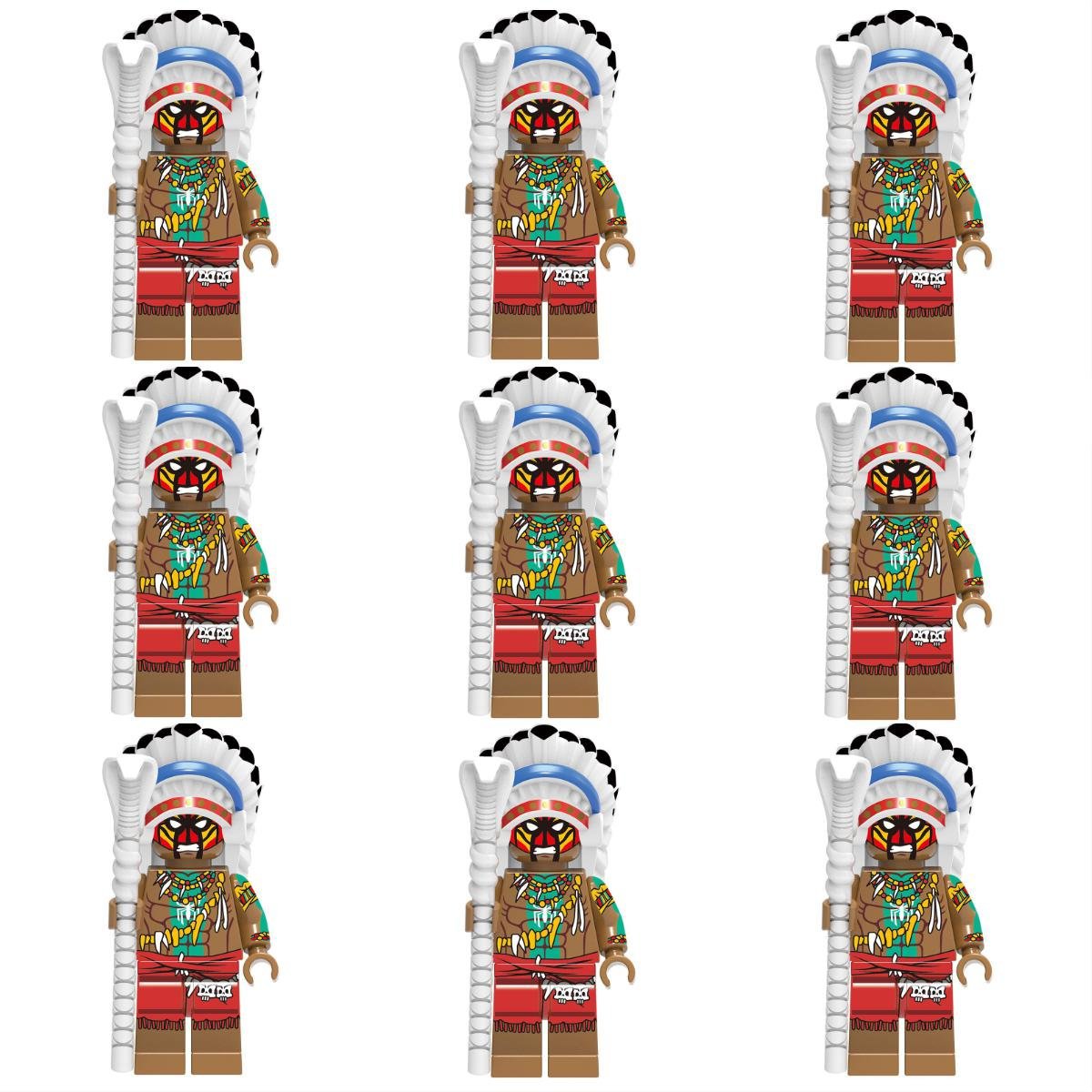 9pcs Chief Spider-Man Minifigures Lego Compatible Spider-Man Sets