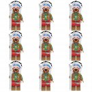 9pcs Chief Spider-Man Minifigures Lego Compatible Spider-Man Sets