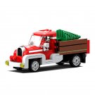 Christmas tree Transport truck Minifigures Lego Compatible Christmas T