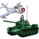 Mikoyan Fighter T-34 Medium Tank Minifigures Lego Compatible Military