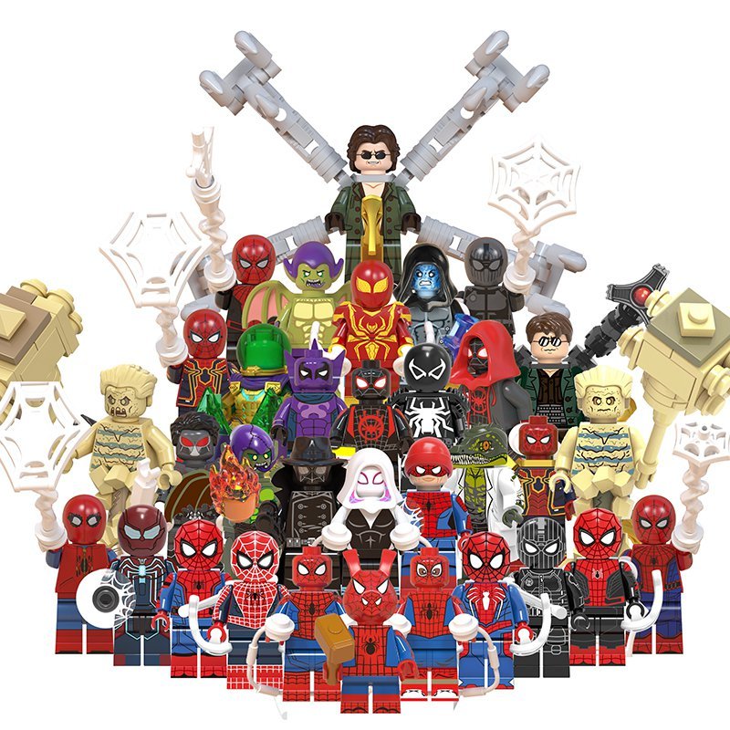 33pcs Spider-Man No Way Home character Minifigures Lego Compatible New