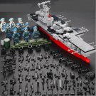 Mini Aircraft carrier Navy soldier Minifigures Lego Compatible militar