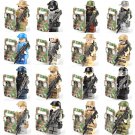 Camouflage Riot shield Police SWAT Minifigures Lego Compatible 2021 Ci
