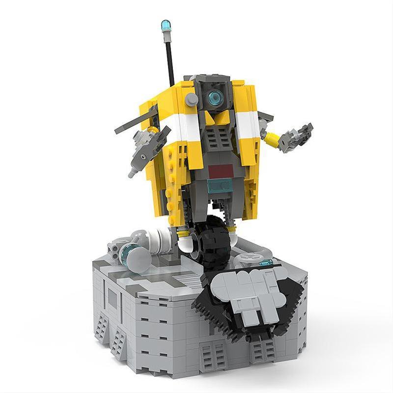 CL4P-TP Claptrap Minifigures Lego Compatible Borderlands  Minifigure