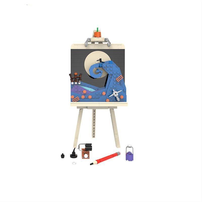 The Nightmare Before Christmas building block draw Lego Compatible Min
