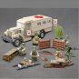 WW2 USSR Military Ambulance Minifigures Lego Compatible Military Set