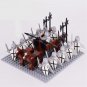 12pcs The Crusaders Heavy weapons vehicle Minifigures Lego Compatible
