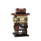 Indiana Jones Big head Minifigures Lego Compatible Raiders of the Lost
