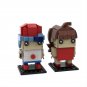 Boyfriend Girlfriend Big head Minifigures Lego Compatible Friday Night