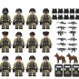 C.T.R.U Police Counter Terrorism Unit Minifigures Lego Compatible City