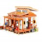 Seafront Port shiprepair shop Beach house Minifigures Lego Compatible