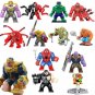 12pcs Big Venom 2 Thanos Spider-Man Minifigures Lego Compatible Super