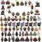 72pcs Elf Dwarf Hobbits Orc Human Minifigures Lego Compatible The Lord