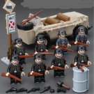 WW2 Germany Type166 amphibious vehicle Minifigures Lego Compatible Mil