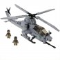 AH-1Z Viper Attack Helicopter USA Helicopter Minifigures Lego Compatib